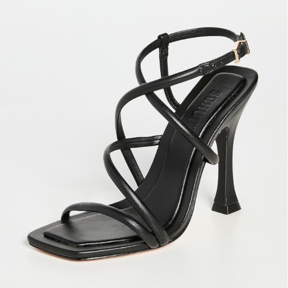 Schutz Lovi Sandals Black Size 9